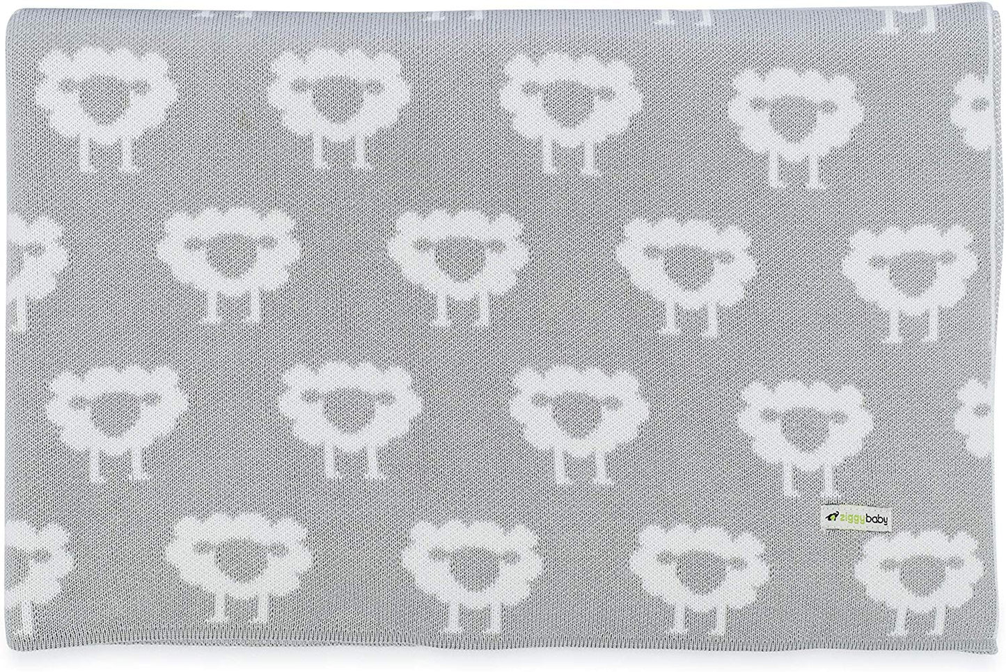 Ziggy Baby Organic Sheep Knitted Blanket